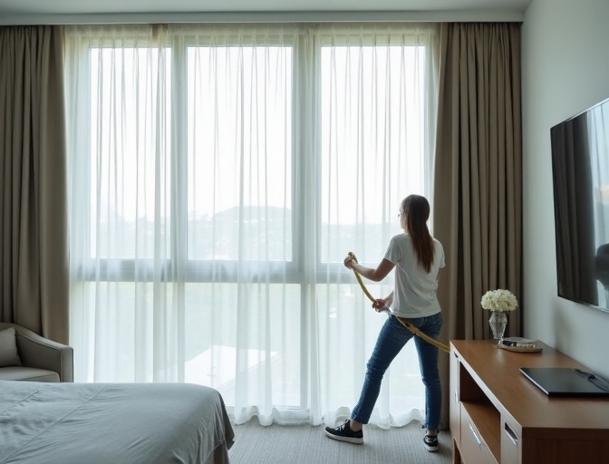 Bridgeman Downs Sheer Curtain Cleaning
